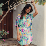 Short Casablanca Dress - Capri